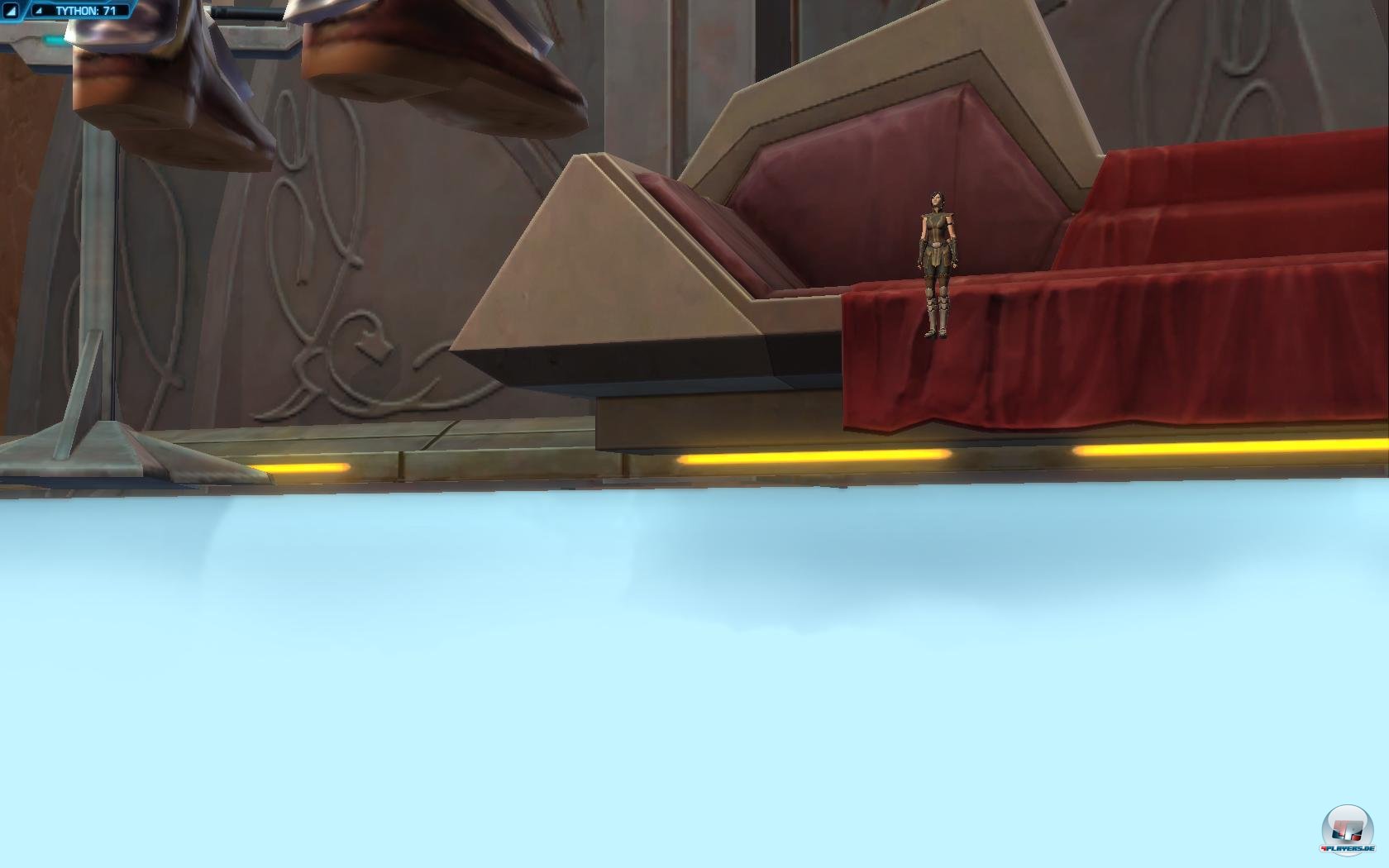 Kameraprobleme, lustige schwebende F&uuml;&szlig;e und Gespr&auml;chspartner im Kleinstformat sind allerdings die Ausnahme.