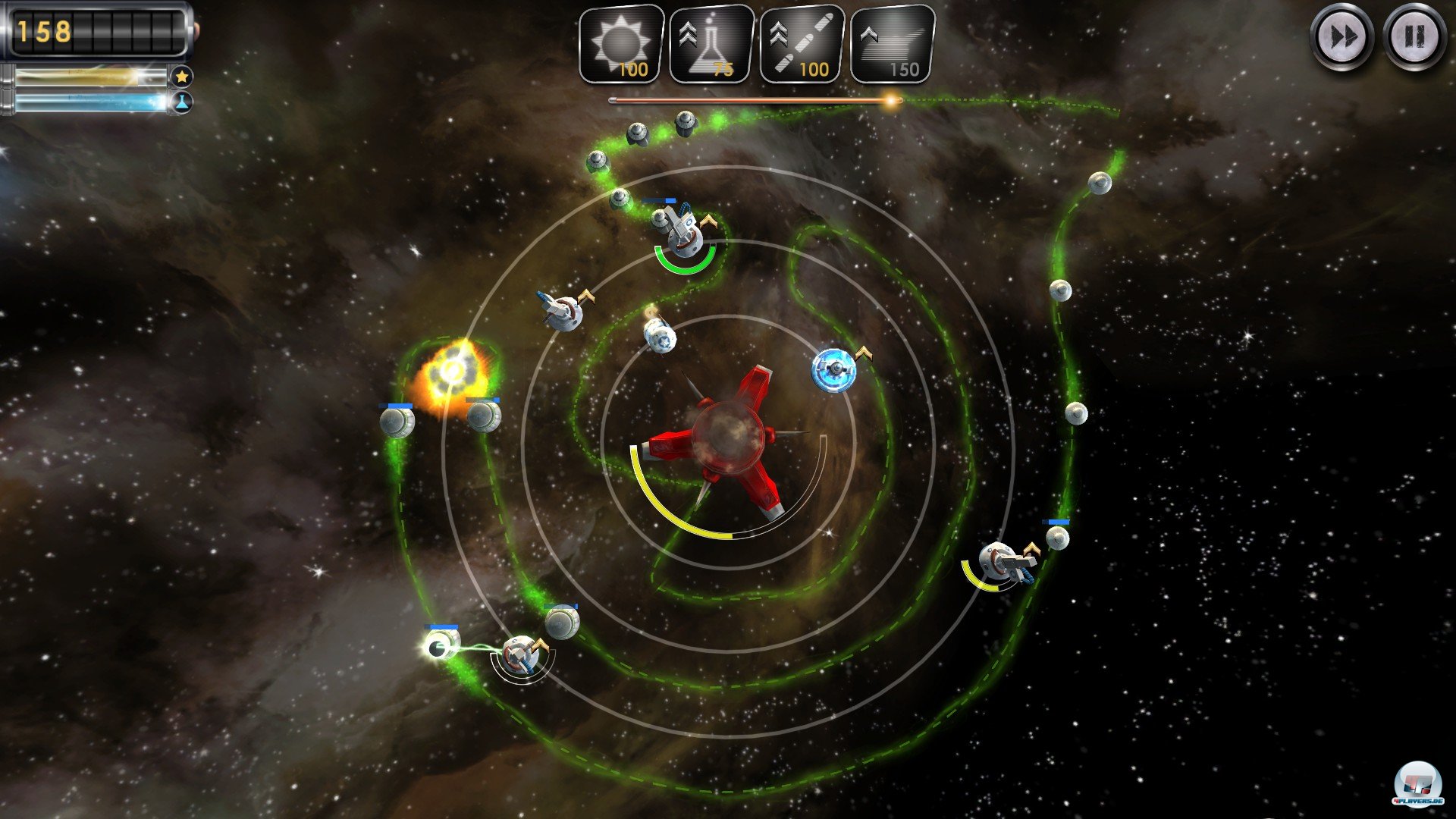 Per Mausrad oder Zwei-Finger-Zwicker kann man die Ansicht bis zu einer &uuml;bersichtlichen Vogelperspektive herauszoomen.