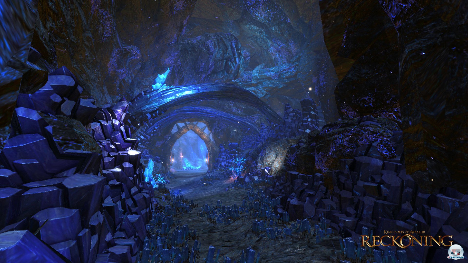 Vorsicht: In diesen dunklen H&ouml;hlen k&ouml;nnen auch Fallen lauern.