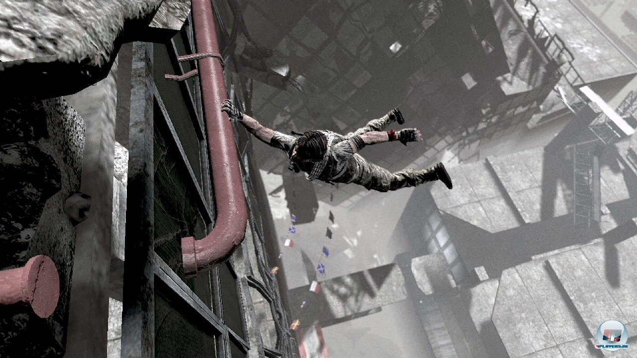 Es gibt einige waghalsige Kletterman&ouml;ver.