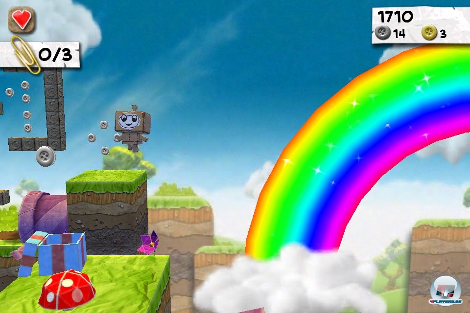 Och, ist das sch&ouml;n bunt! Das Grafikdesign von Paper Monster ist sehr niedlich.