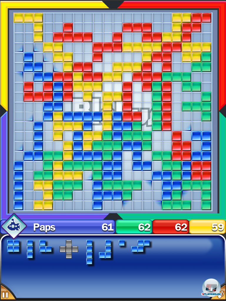 Ansonsten l&auml;uft der Farbenkampf genauso ab wie im Klassiker am Tisch.