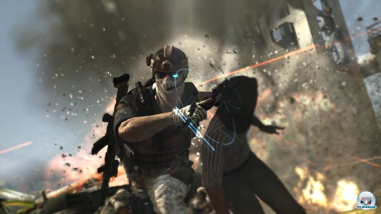 Trotz wuchtiger Inszenierung erreicht man nicht die technische und akustische Qualit&auml;t eines Battlefield 3.