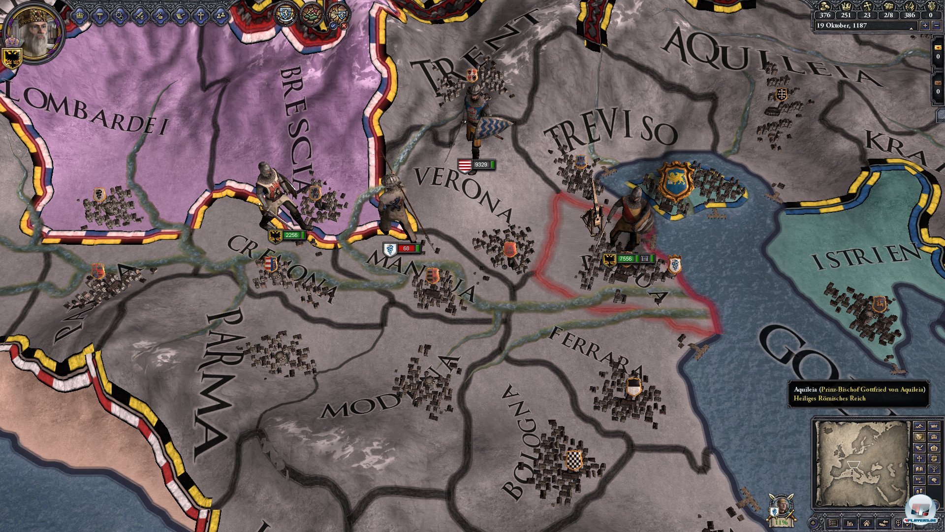 Alle kann selbst der Kaiser nicht begl&uuml;cken, weshalb es zum blutigen Aufstand kommt. 