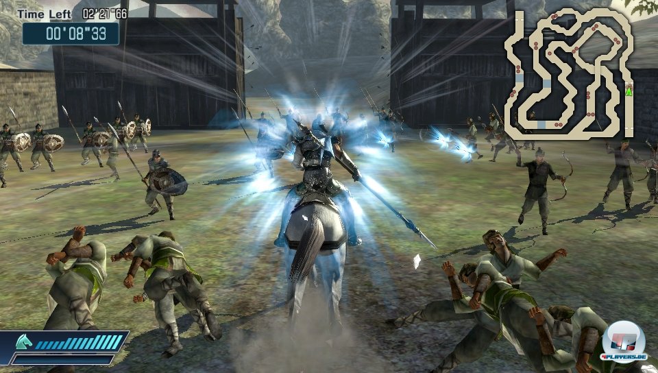 Au&szlig;erhalb der Kampagne kann man sich in kurzweiligen Minispielen wie Pferderennen versuchen.