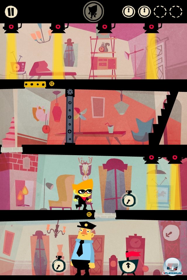 Lichtschranken, Fallt&uuml;ren, Wachm&auml;nner - alles steht dem Beat Sneak Bandit im Weg. Aber er hat den Rhythmus im Blut!