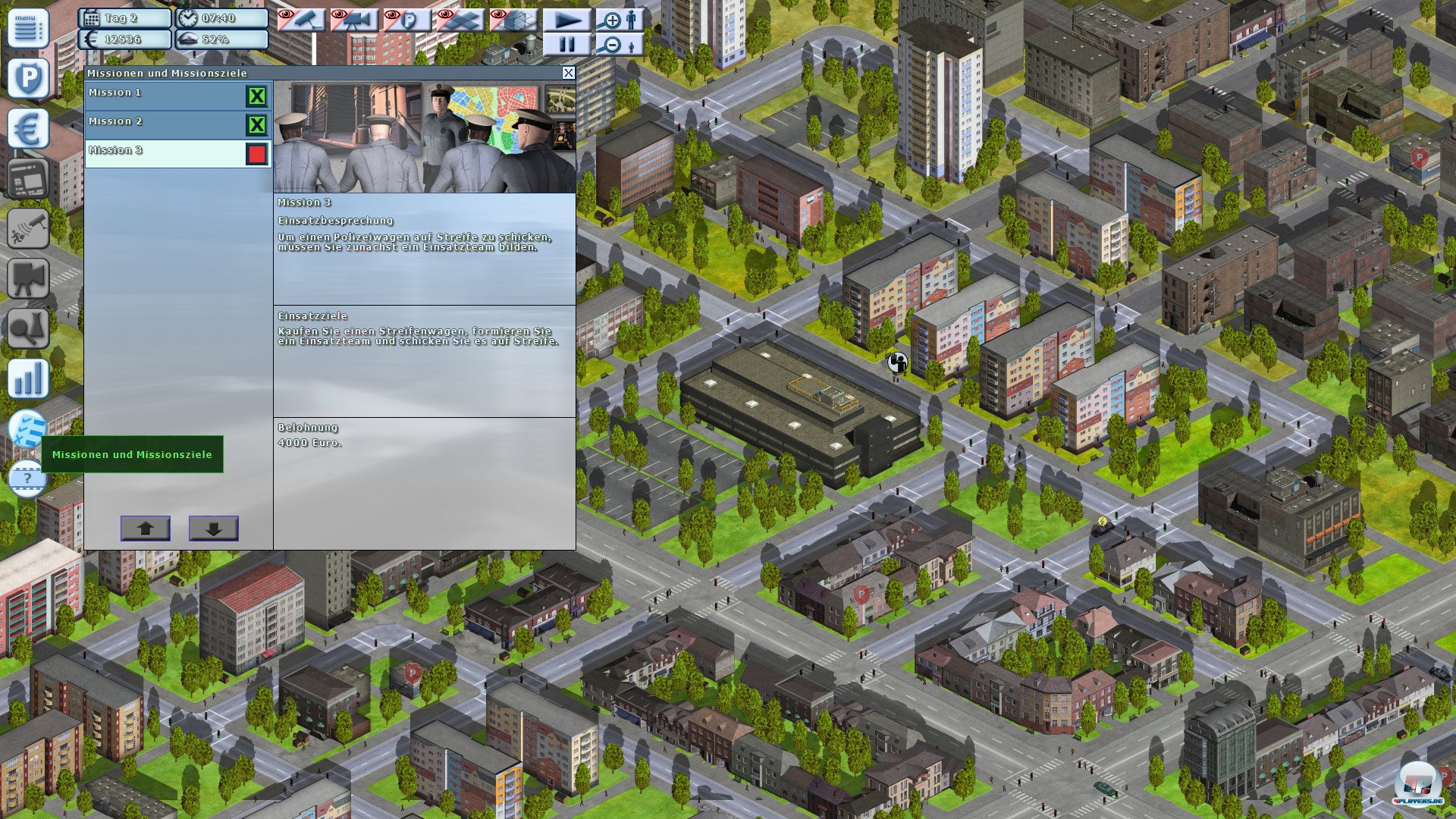 Die Alltag ist recht &ouml;de. Man macht ein paar fade Missionen, um an Kohle zu kommen.