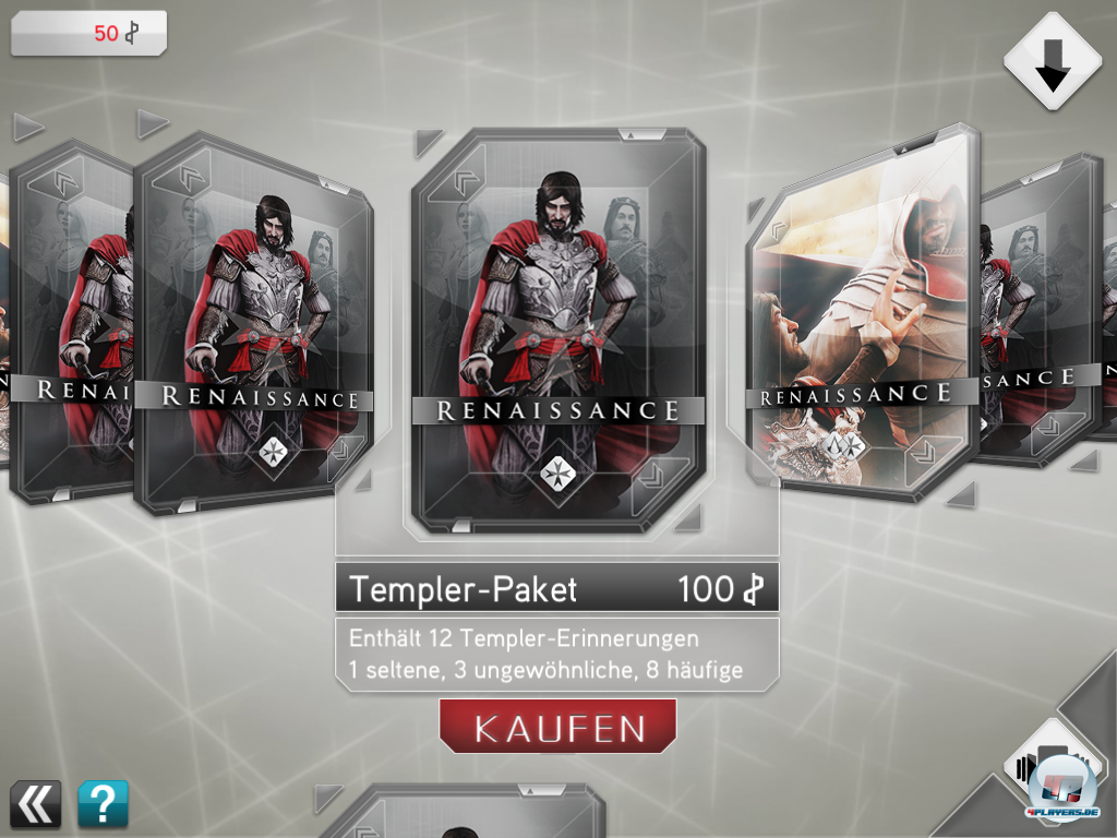 Leider wird man zu schnell zum Kartenkauf gezwungen. Und man wei&szlig; nie, was sich in einem Paket verbirgt.