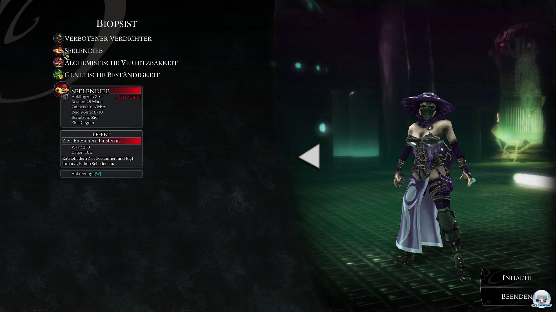 Dass man trotz der Anspruchslosigkeit weiterspielt, liegt am finsteren Hintergrund mit seinen skurrilen Gegnern. 