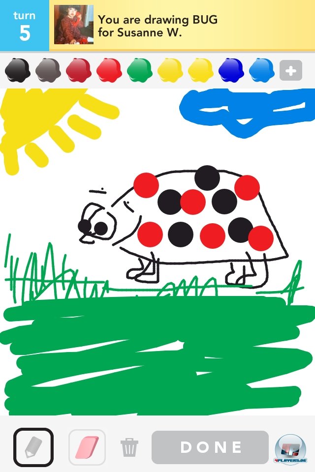 Auch mittelschreckliche Krakler wie ich haben ihren Spa&szlig; an Draw Something - das Spiel ist zug&auml;nglich und intuitiv zu bedienen.