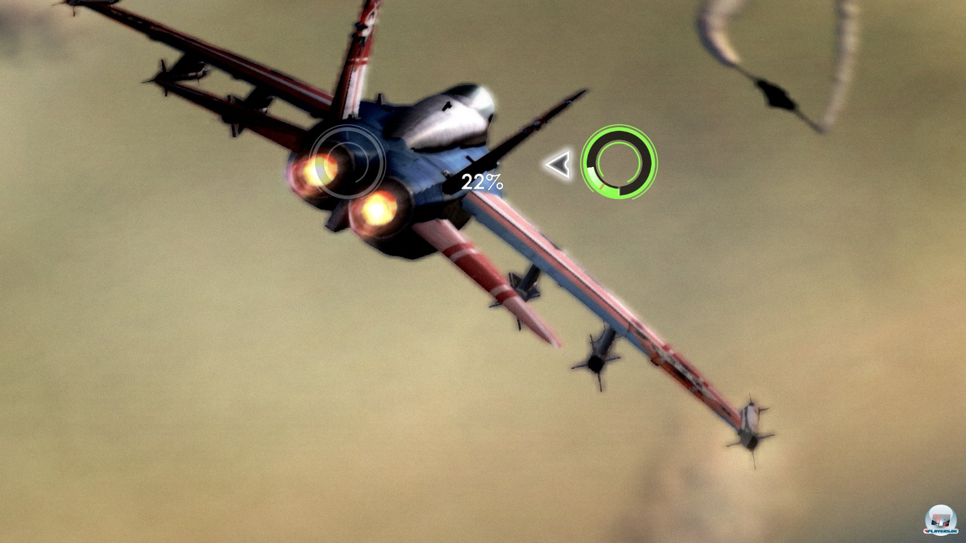 Hat man einen Gegner im Hard Lock, ist er schon so gut wie erledigt. L&auml;sst man sich allerdings zu viel Zeit, versucht er auszubrechen - dann muss man schnell Reaktionstests bestehen, um das zu verhindern.