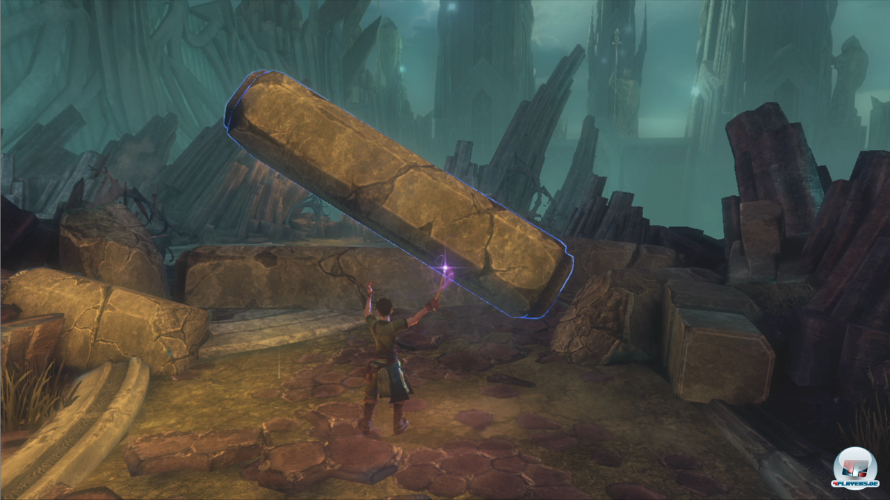 Hier einen Fels wegheben, da eine Br&uuml;cke reparieren: Die wenigen R&auml;tsel sind zu simpel.