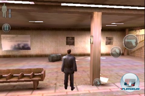 Besitzer &auml;lterer iOS-Systeme sollten die Finger vom Spiel lassen: Hier wird es richtig h&auml;sslich und furchtbar langsam. (iPod touch 3)