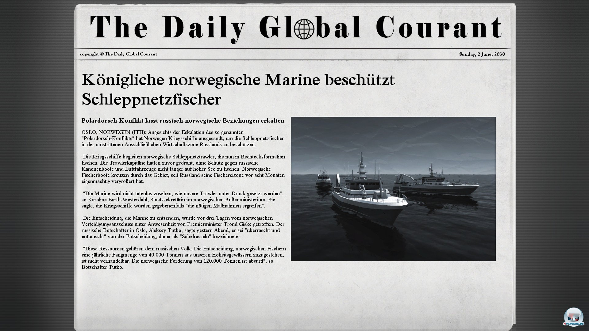 So k&ouml;nnte es sein. Das Szenario ist durchaus glaubhaft, auch weil viele Details stimmen. 