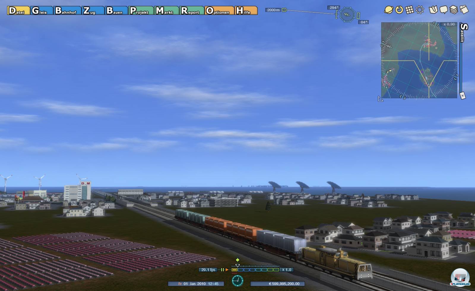 Es f&auml;hrt ein Zug nach nirgendwo. Die Sanierung der Staaten im Spiel landet ebenfalls an diesem Ort. 