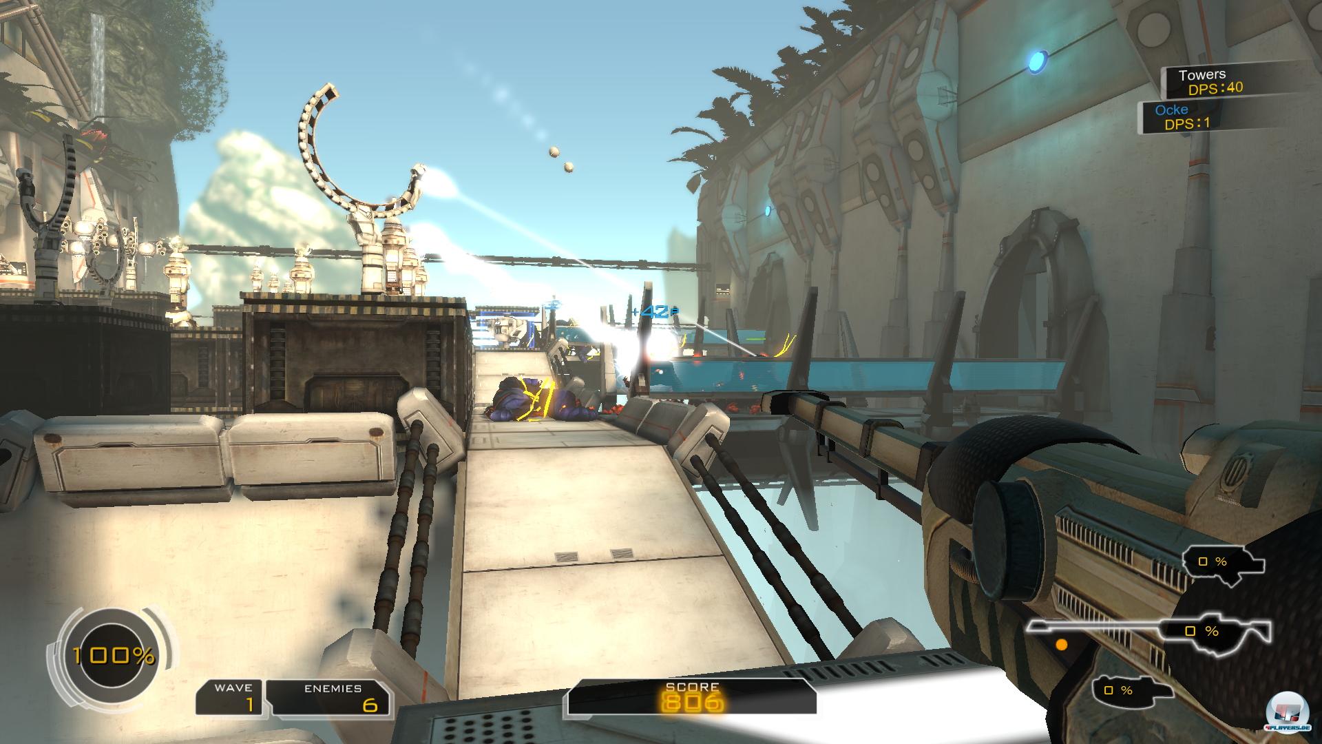 Nicht nur die Aufstellung der Gesch&uuml;tzt&uuml;rme ist wichtig - es das richtige Umleiten der Angreifer spielt eine zentrale taktische Rolle.