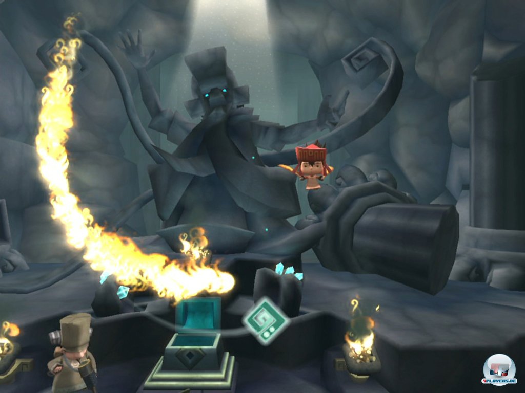 Indy l&auml;sst gr&uuml;&szlig;en: Der bem&uuml;tzte Abenteurer hilft Toku gelegentlich auf seiner Reise.