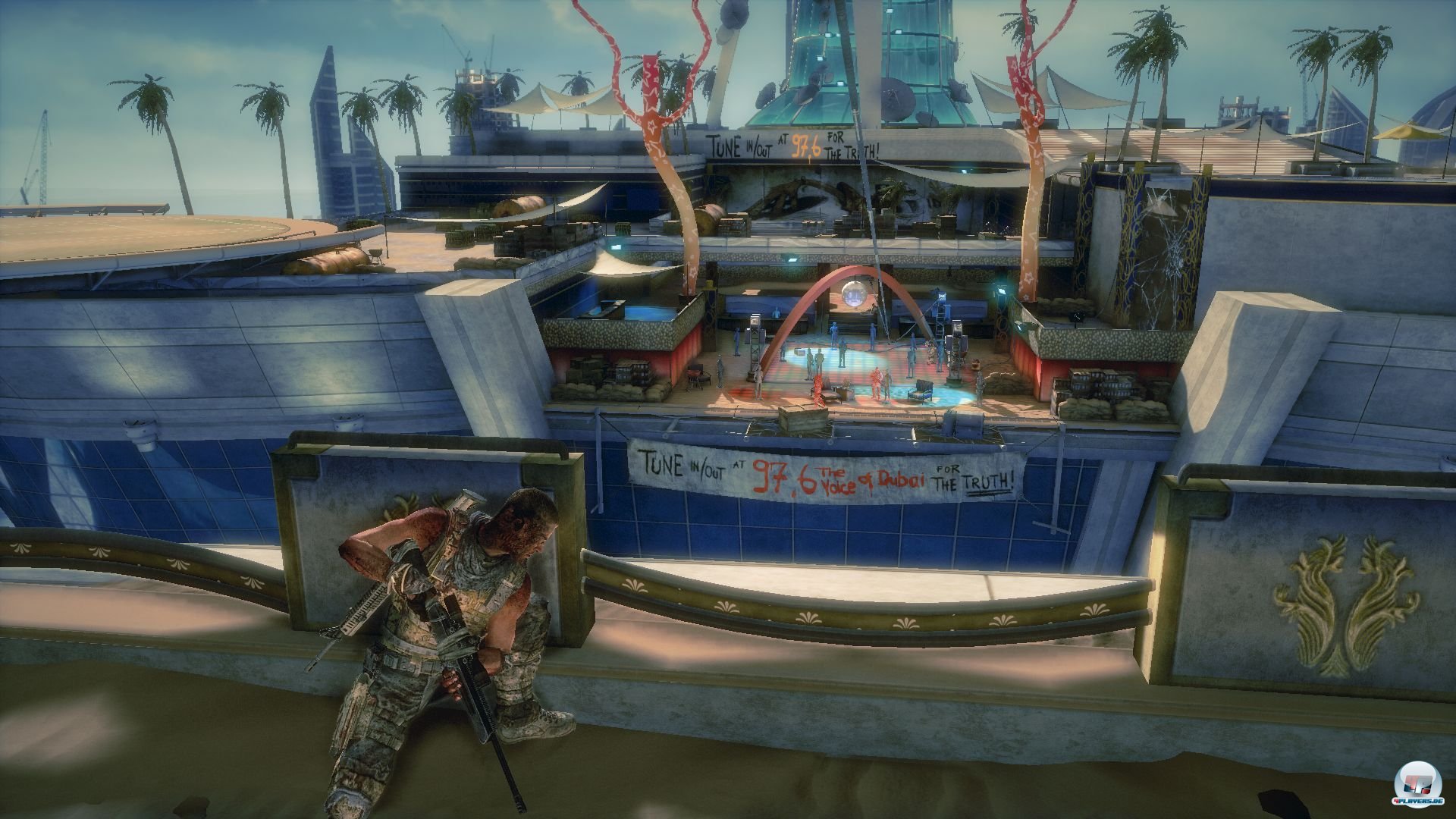 Auch vor Scharfsch&uuml;tzen sollte man sich in Acht nehmen.