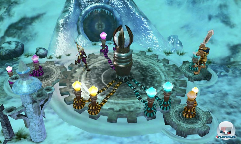 Umgebungsinteraktionen abseits von F&auml;sser zerschlagen und Kisten &ouml;ffnen sind &auml;u&szlig;erst selten.