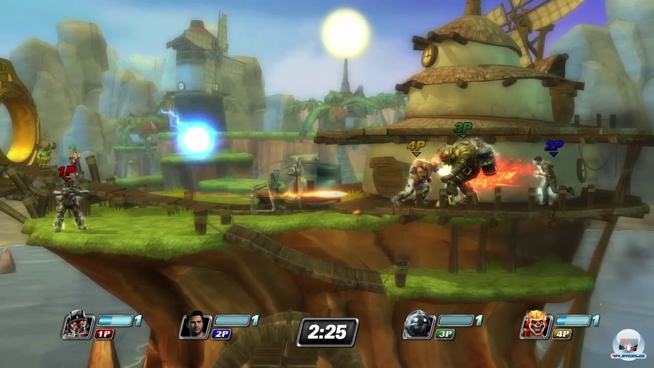 Bei vier K&auml;mpfern geht die &Uuml;bersicht oft verloren.