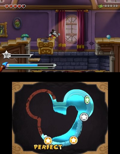 Das Malen ist der gr&ouml;&szlig;te Schwachpunkt von Epic Micky - es st&ouml;rt den Spielfluss ganz erheblich und wird dauernd wiederholt.