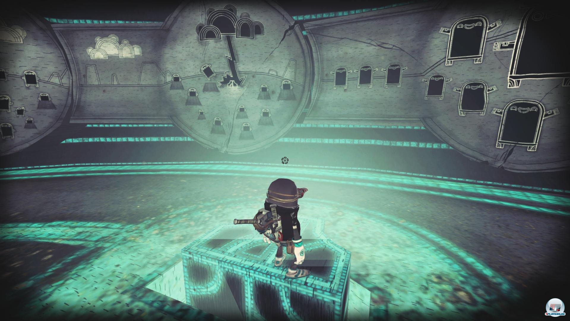 Durch die komplett manuelle Kamera kann man Spr&uuml;nge punktgenau absch&auml;tzen, muss die Sicht aber immer selbst einstellen.