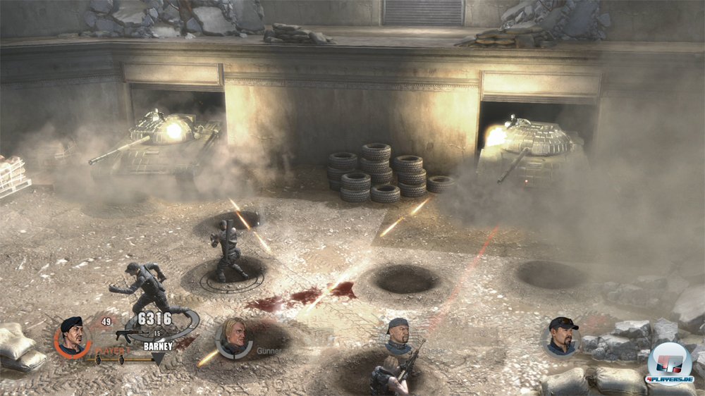 Bis zu vier Spieler k&ouml;nnen sich sowohl off- als auch online ins Get&uuml;mmel st&uuml;rzen.