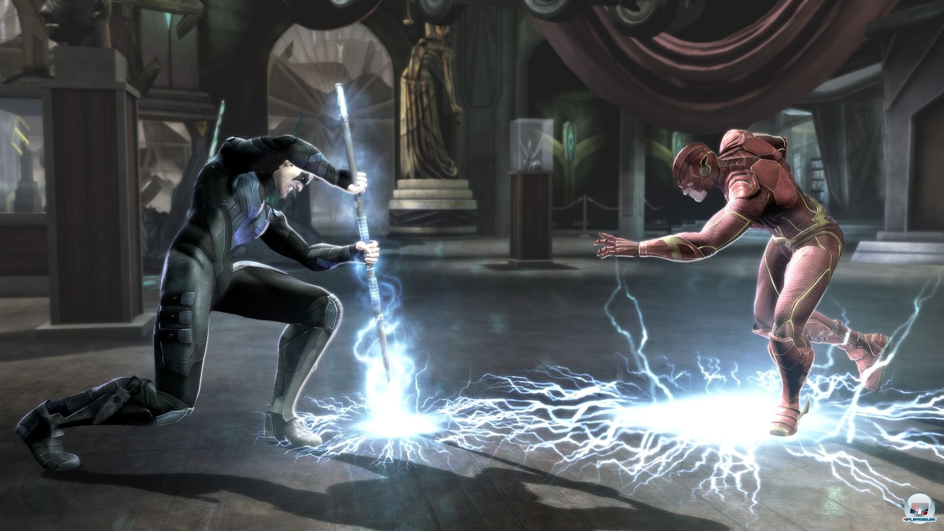 Die Kombos sind &uuml;berschaubar, daf&uuml;r kann man die Umgebung in seine Angriffe einbeziehen und Ebenen wechseln.