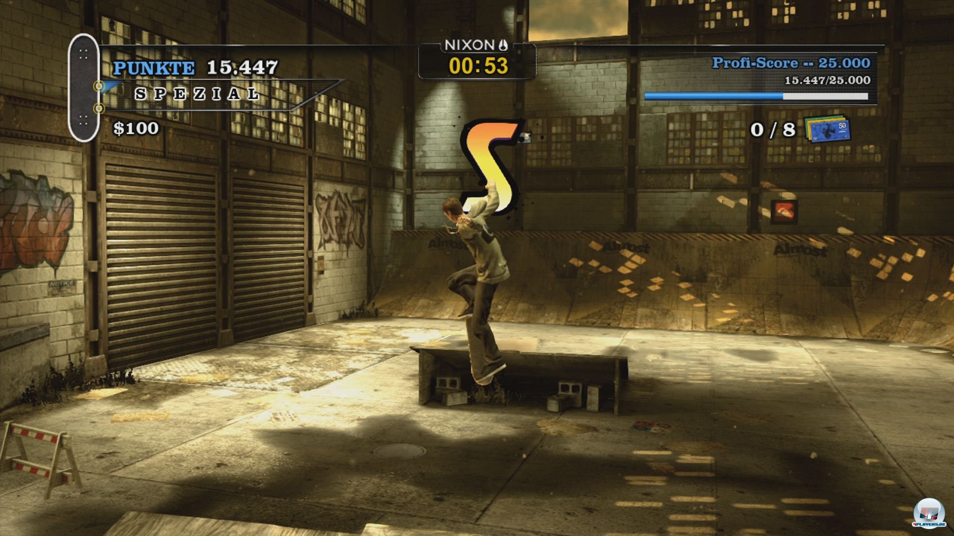 Die Aufgabenstellungen entsprechen den alten Spielen: Man hat zwei Minuten Zeit, um Buchstaben oder DVD zu finden und Highscores in unterschiedlicher H&ouml;he zu erreichen.