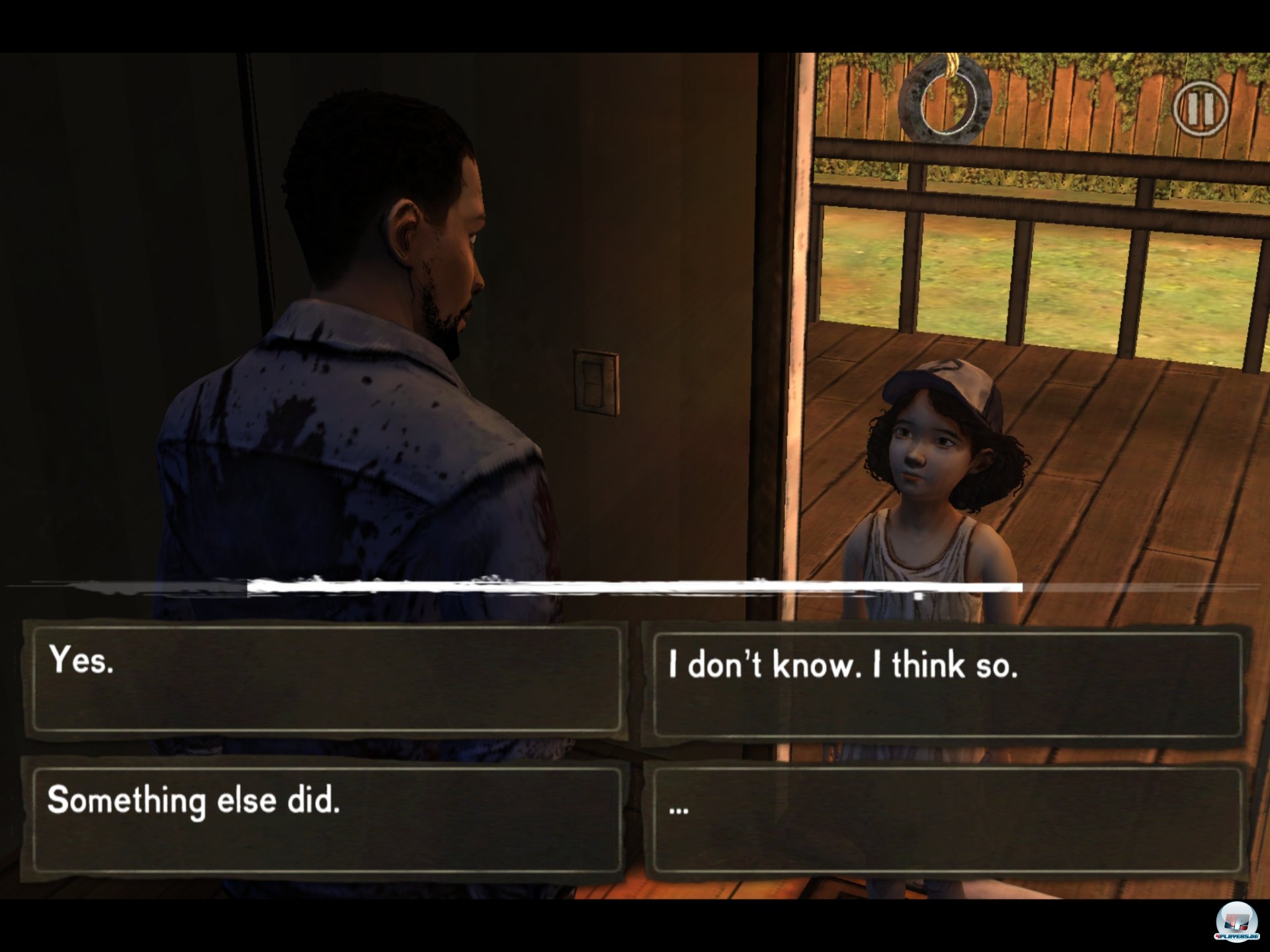 Wie auf PC und Konsolen wirken sich die Antworten und das Verhalten auf sp&auml;tere Episoden aus. 