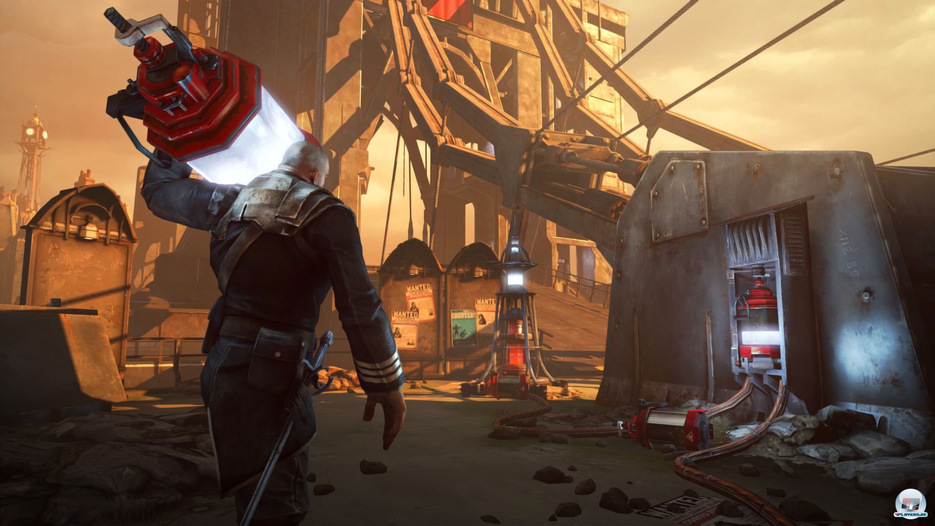 Ab und zu muss man kleine, aber sehr leichte R&auml;tsel l&ouml;sen: Tanks bef&uuml;llen und einsetzen oder Safes knacken.