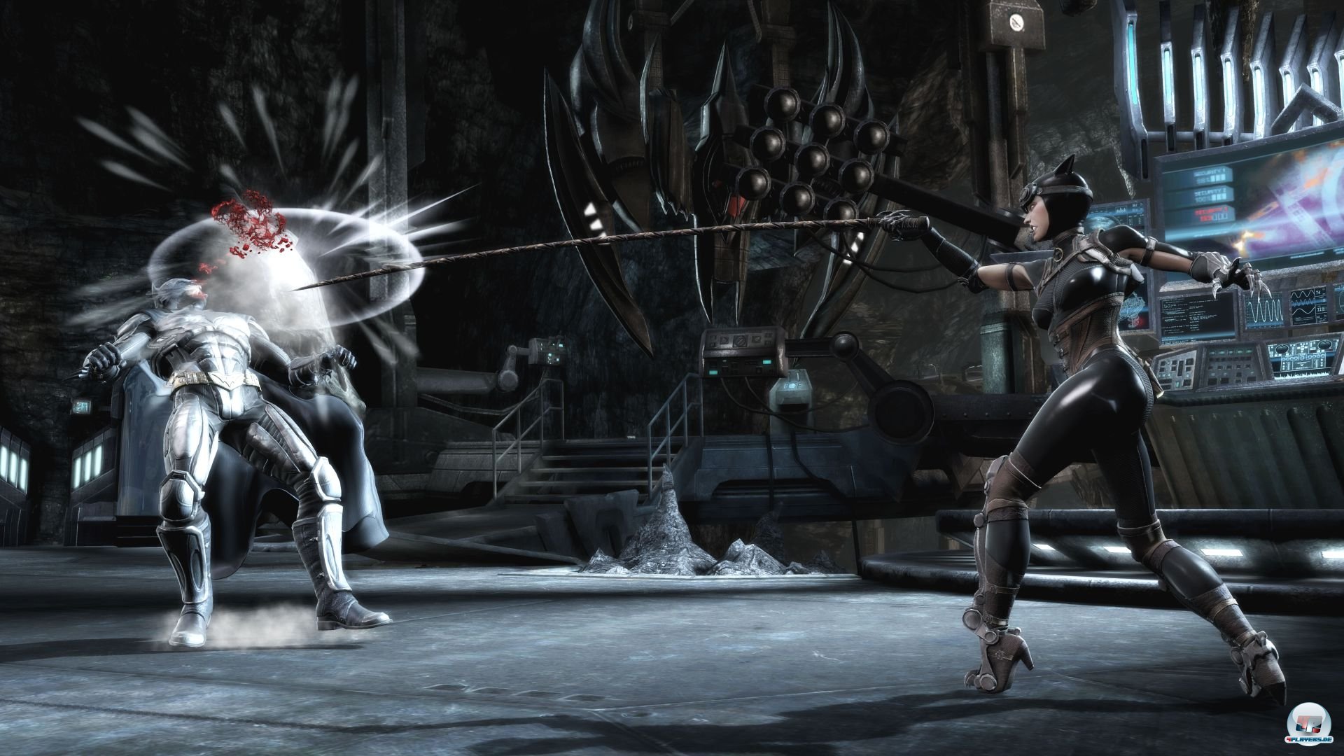 Auch Catwoman geh&ouml;rt zur &uuml;ber 20 Figuren umfassenden K&auml;mpferriege.