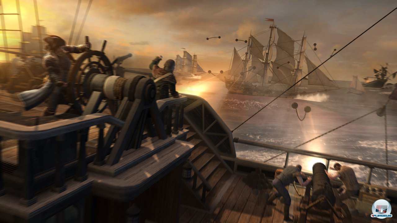 Die gr&ouml;&szlig;tenteils optionalen Aufgaben zu Wasser werden wuchtig inszeniert und sind eine interessante Abwechslung vom Meuchel-Alltag.