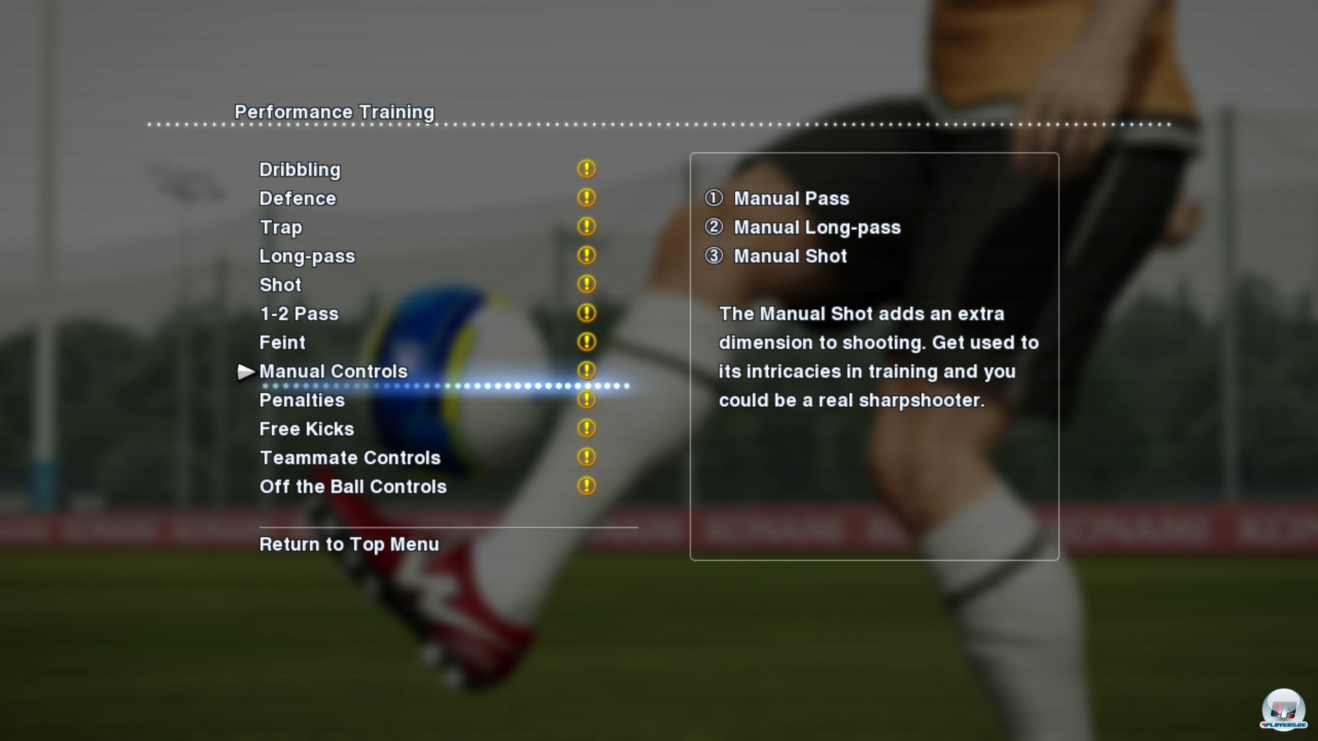 Die neuen Dribblings und Ballannahmen k&ouml;nnen genauso trainiert werden wie alte Mechanismen.