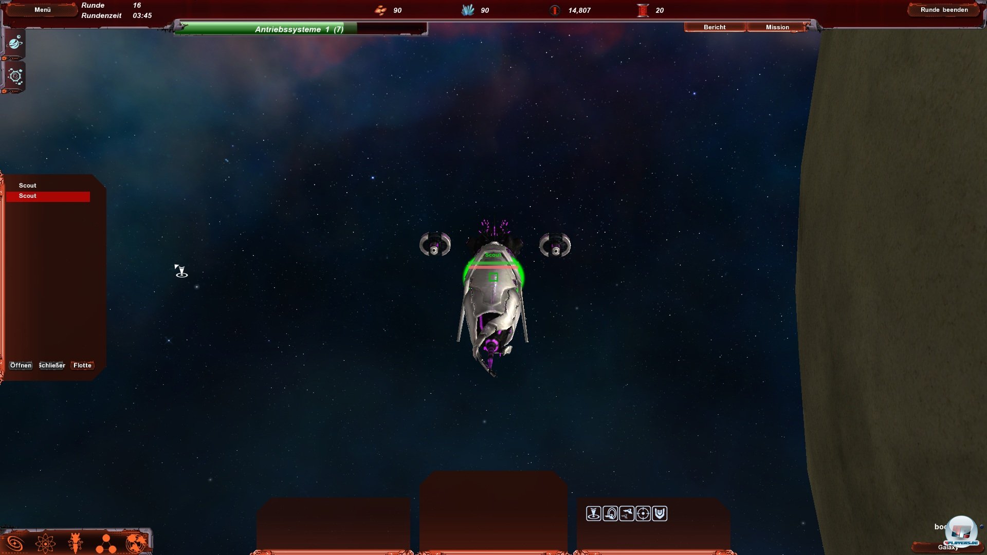 Immerhin lassen sich mit der Konstruktionsfunktion schnell eigene Schiffe machen. 