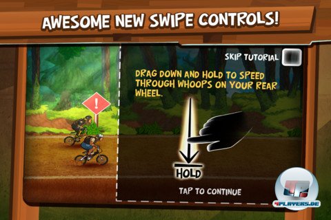 Vorteil Computer: Der KI-Gegner muss sich nicht mit den zu ungenau erkannten Wisch-Gesten herum&auml;rgern.