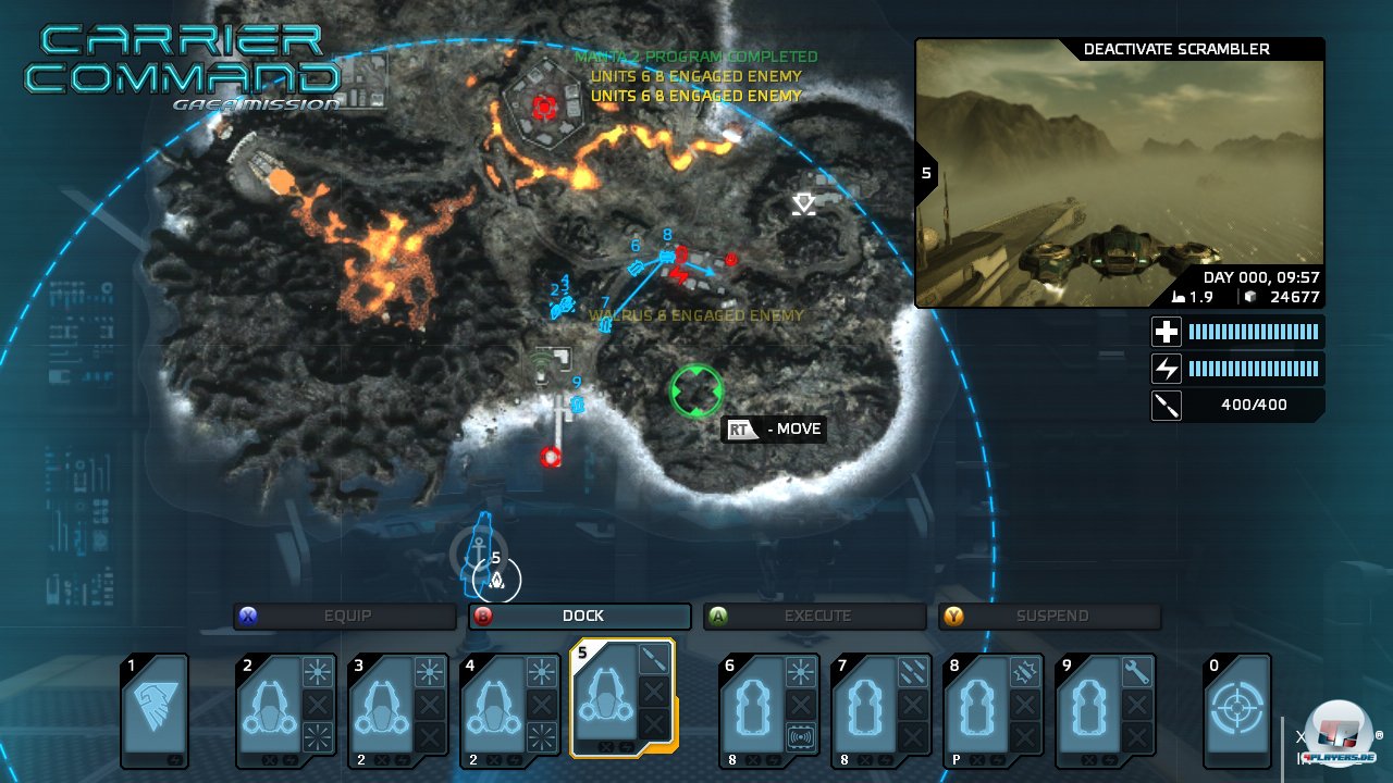 Die gr&ouml;&szlig;te St&auml;rke des Spiels: Das strategische Gefecht vermittelt ein Gef&uuml;hl geografischer Weite.