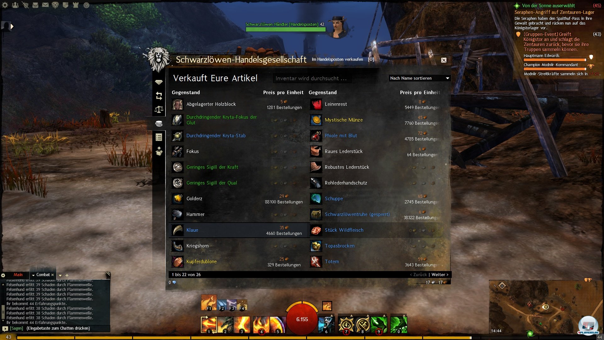 Die Schwarzl&ouml;wen-Handelsgesellschaft hat ihren Dienst angetreten - und wird als von &uuml;berall erreichbares Auktionshaus h&auml;ufig genutzt.