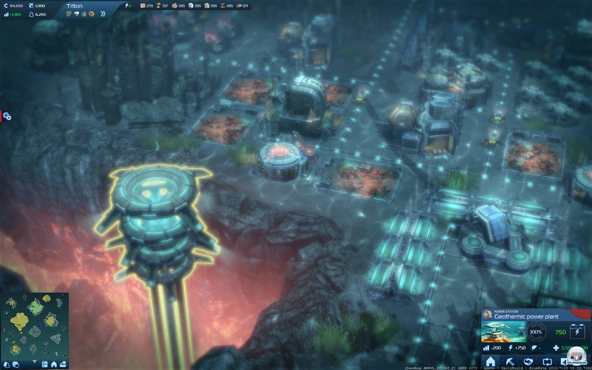 Das Geothermiekraftwerk, das an bestimmte Positionen unter Wasser gebaut werden kann, birgt ebenfalls ein Risiko und zwar kann es eine neue Katastrophe ausl&ouml;sen, den Tsunami. Diese Welle verw&uuml;stet K&uuml;stengebiete und blockiert Baupl&auml;tze f&uuml;r l&auml;ngere Zeit.