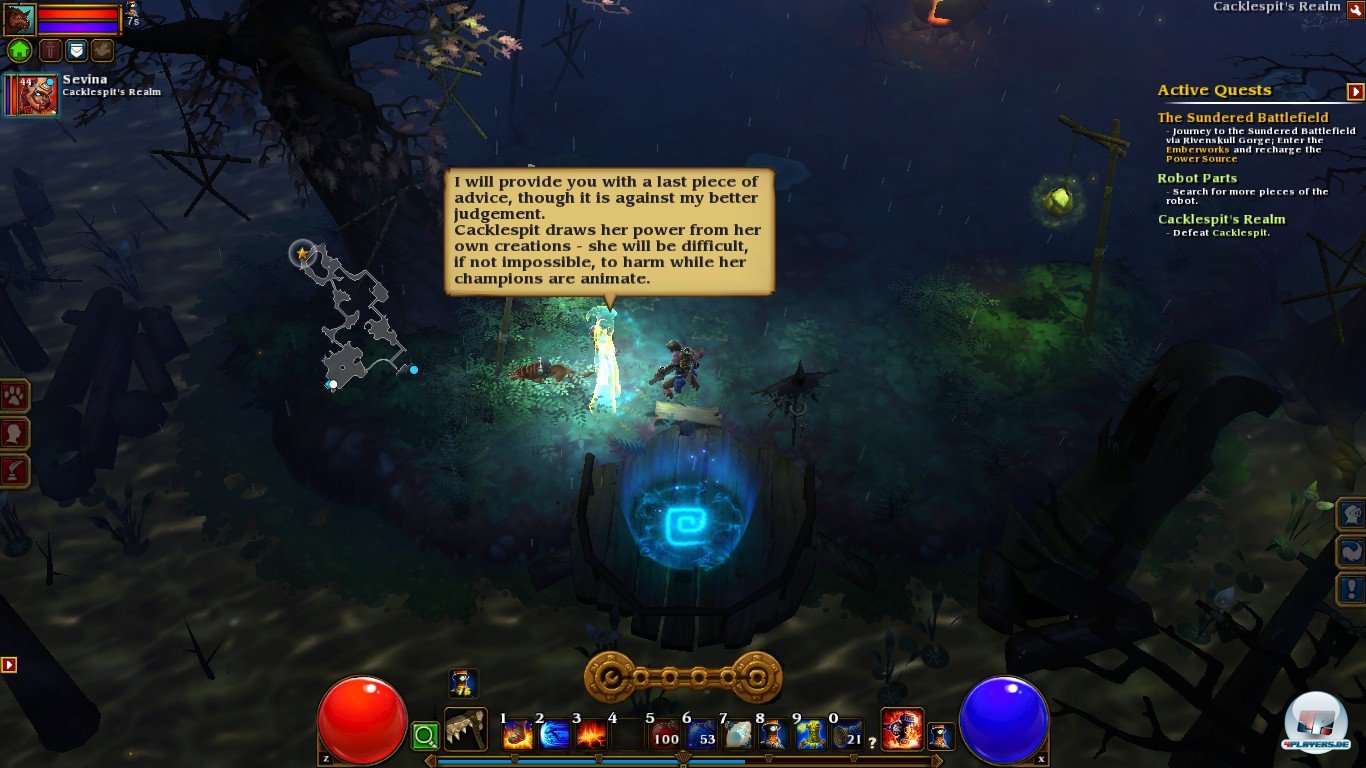 Kleine Hinweise zu den Bossk&auml;mpfen sind ebenfalls vorhanden.