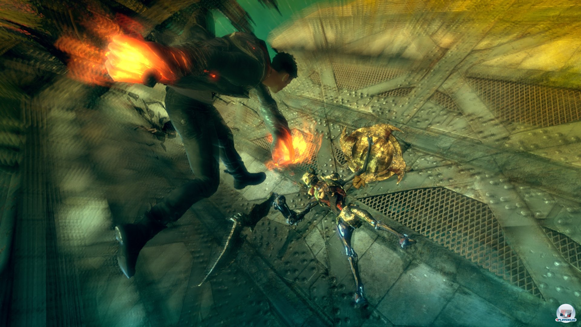 Akrobatisch, stylisch, dynamisch: Die Kampfmechanik setzt die Serientradition w&uuml;rdig fort.