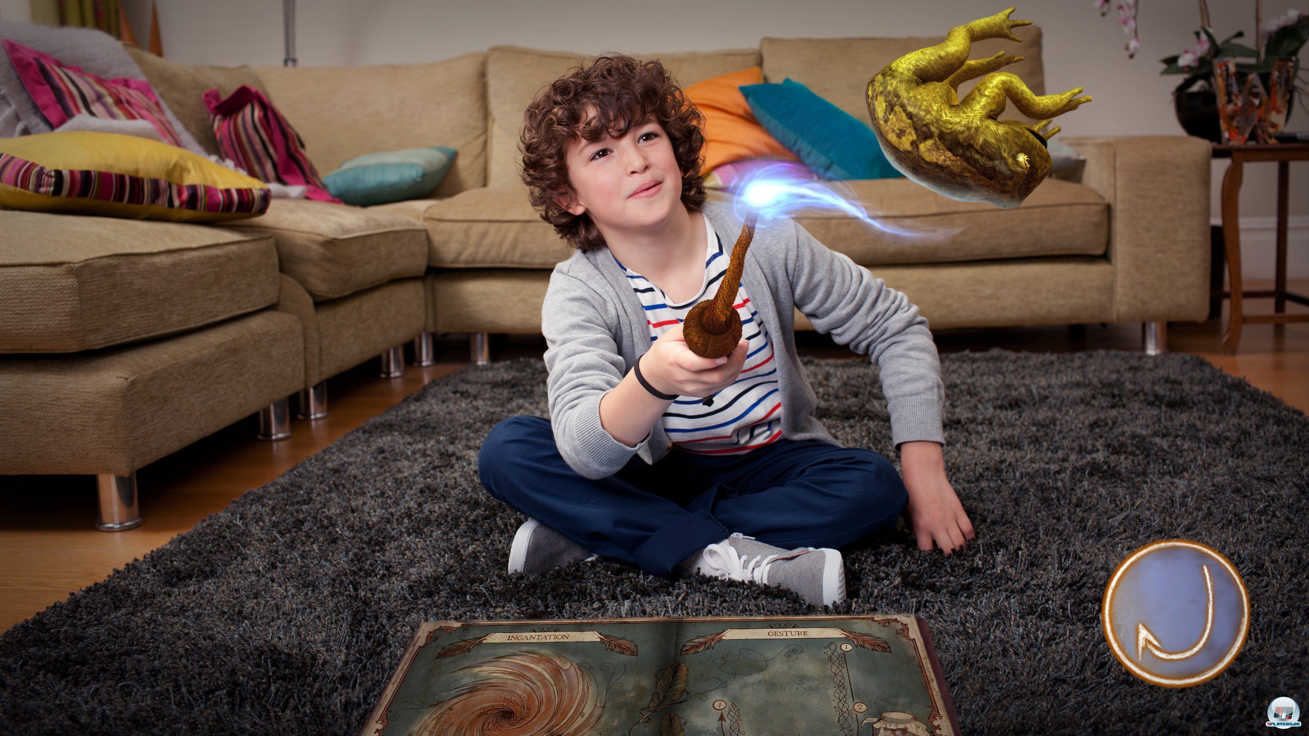 Effekte hui, Spieldesign pfui: Das Grinsen ist unseren j&uuml;ngeren Potterfans aufgrund des redundanten Frontal-Unterrichts irgendwann vergangen.