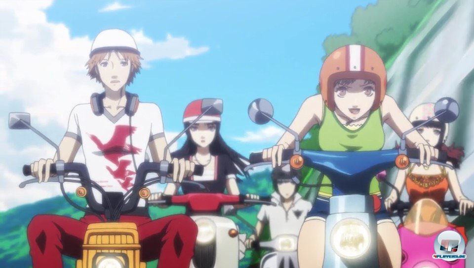 Auf nach Okina! Dank Motorroller besucht die Gruppe sogar neue Schaupl&auml;tze.