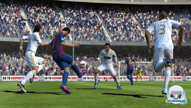 Ein Screenshot aus Fifa Football...oder doch Fifa 13? Egal, gro&szlig;e Unterschiede gibt es eh nicht.