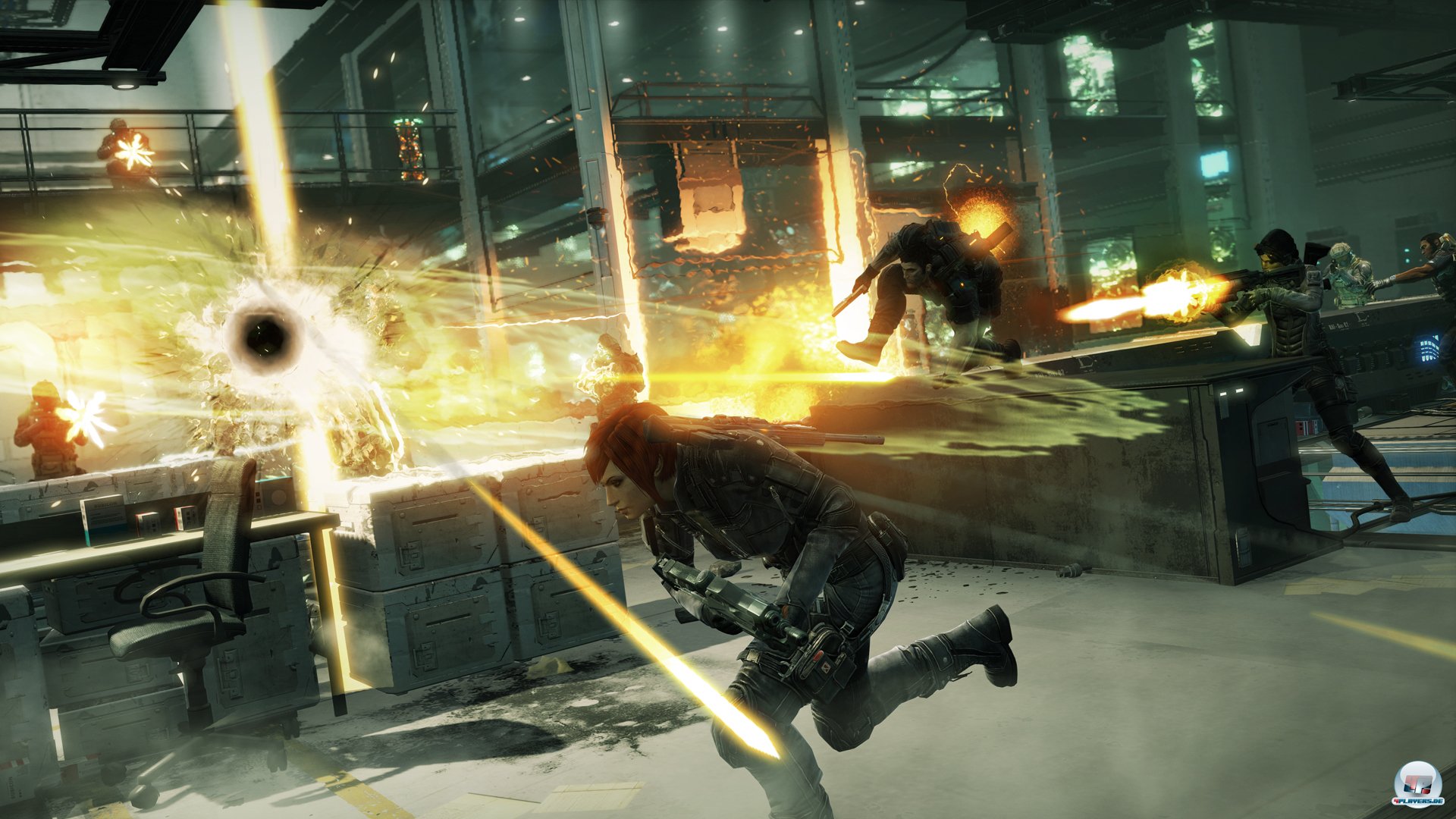 Die Waffen f&uuml;hren zu mitunter interessanten Ergebnissen...