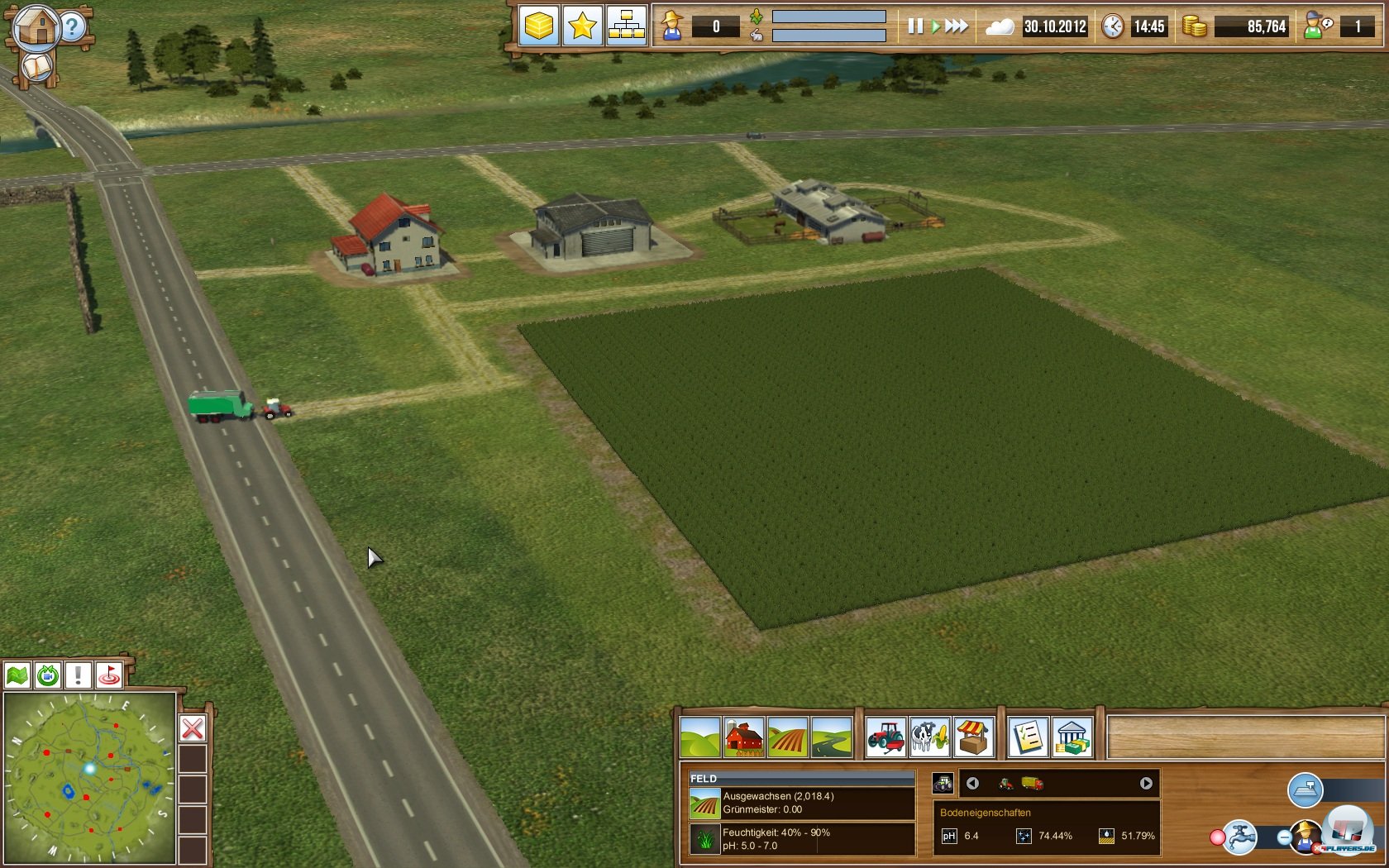 Pfl&uuml;gen braucht man diesmal nicht, denn das &uuml;bernimmt Kollege Compi.