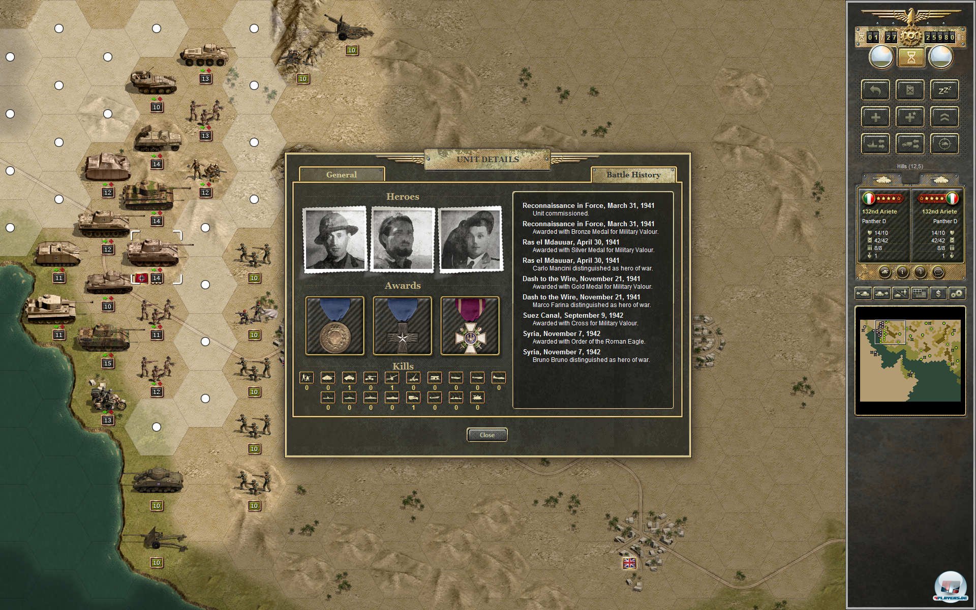 Wer bis Persien vorst&ouml;&szlig;t, wo Rommel nie war, hat eine schlagkr&auml;ftige Armee geformt. 