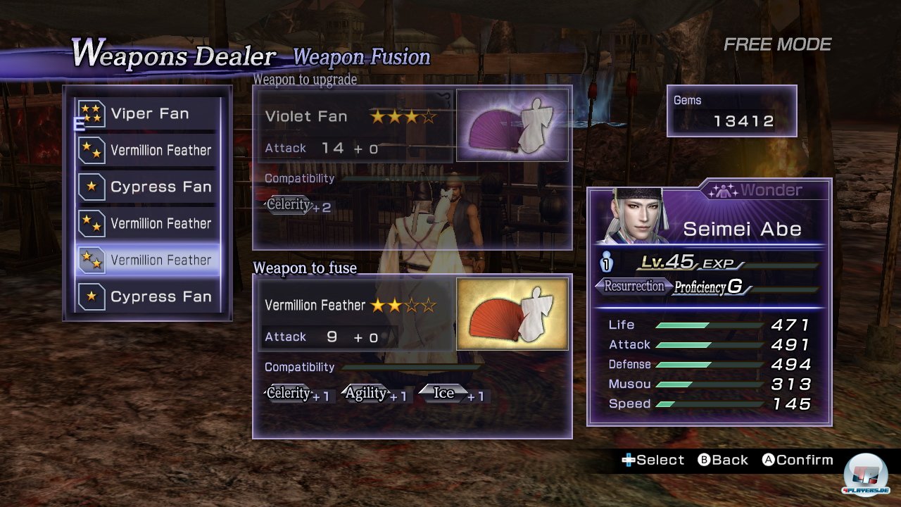 Waffen lassen sich mehrfach kombinieren und mit neuen F&auml;higkeiten versehen.