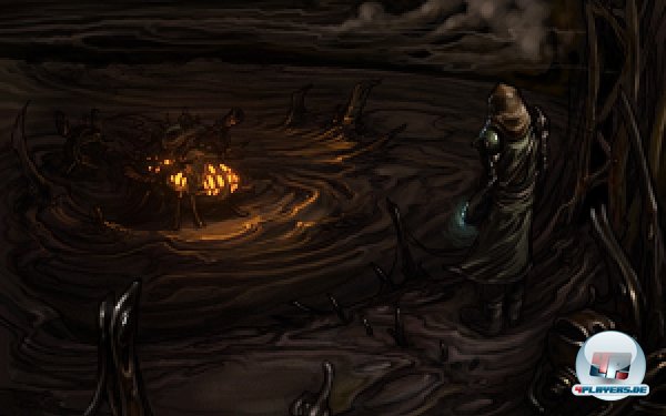 Die sehr grobk&ouml;rnige Grafik erinnert an bildschirmgro&szlig; aufgeblasene Thumbnails.