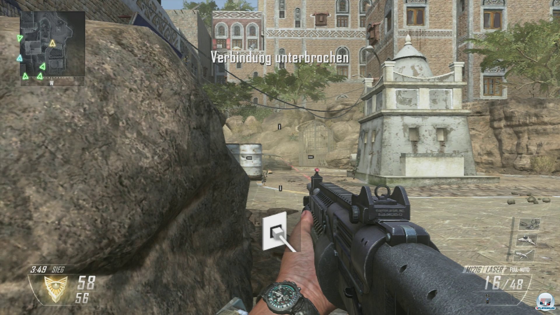 Aber die geringe Spielerzahl ist noch das geringste Problem. Das viel dramatischere ist hier abgebildet. Gew&ouml;hnt euch schon mal an diesen Anblick, denn ihn bekommt man dauernd zu sehen.